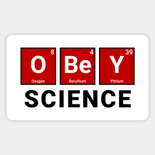 Obey Science Magnet